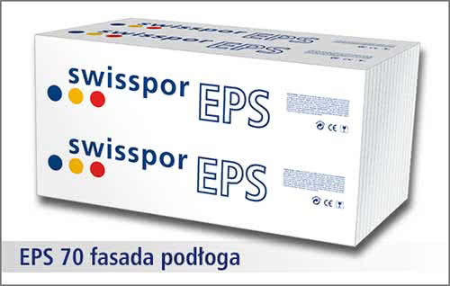 Swisspor EPS 70 038 fasada biały styropian elewacyjny